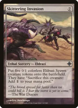Skittering Invasion [Rise of the Eldrazi] Lightly Played - Image 1
