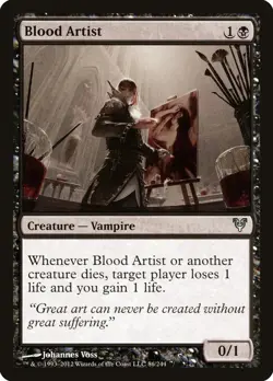 Blood Artist [Avacyn Restored] Lightly Played Foil - Image 1