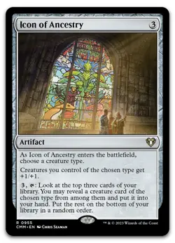Icon of Ancestry #955 (NM) Commander Masters CMM Magic MTG - Image 1