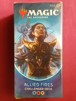 Magic The Gathering CHALLENGER 2020 ALLIED FIRES New Sealed Deck MTG - Image 1
