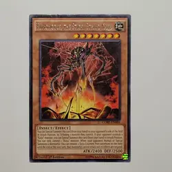 Yugioh - 1x Kumongous, The Sticky String Kaiju - CORE-EN088 - LP - 1st Ed - 2015 - Image 2