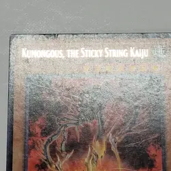 Yugioh - 1x Kumongous, The Sticky String Kaiju - CORE-EN088 - LP - 1st Ed - 2015 - Image 5