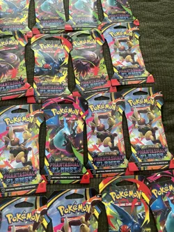 Pokemon TCG Mega Evolution Phantasmal Flames Booster Pack Sleeved x40 - Image 1