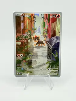 Pokemon 2025 Mega Evolution Litleo 139/132 Illustration Rare - Image 1