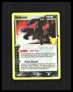 Umbreon Star Pokemon Celebrations Classic Collection 17/17 A - Image 1
