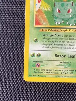 Pokemon Vintage Southern Islands Ivysaur 5/18 Rare WotC Promo - Image 5