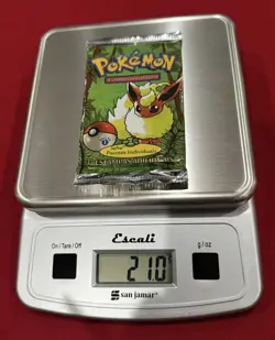 Wizards of the Coast First Edition Pokemon Jungle Booster 3 Pack Portuguese 21gm - Image 4