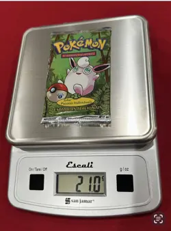 Wizards of the Coast First Edition Pokemon Jungle Booster 3 Pack Portuguese 21gm - Image 5