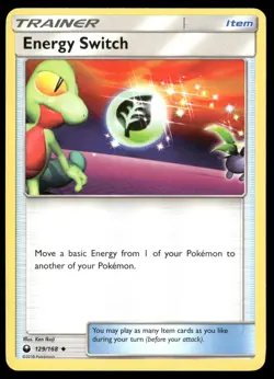 Energy Switch 129/168 Uncommon Celestial Storm Pokemon Near Mint - Image 1
