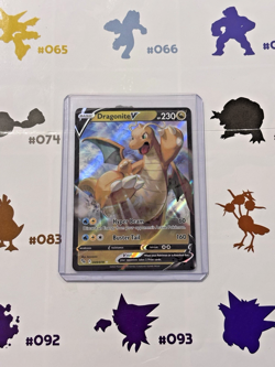 Pokemon (2022) Pokemon Go Dragonite V Ultra Rare 049/078 NM/M - Image 1