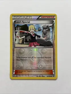 Lass's Special 103/124 Rev Reverse Holo Pokemon XY Fates Collide NM - Image 1