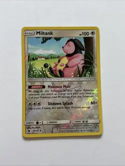 Miltank 78/111 Rev Reverse Holo Crimson Invasion Sun & Moon SM Pokemon NM - Image 1