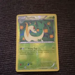 Pokemon Servine 27/113 Black & White Reverse Holo 80 HP 30 Attack - Image 1
