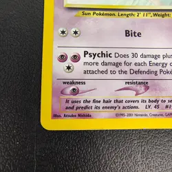 Espeon 1/75 Neo Discovery Unlimited Holofoil Holo Rare Pokemon TCG - Image 2