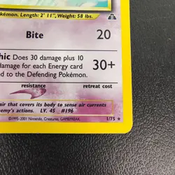 Espeon 1/75 Neo Discovery Unlimited Holofoil Holo Rare Pokemon TCG - Image 3