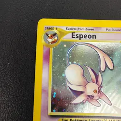 Espeon 1/75 Neo Discovery Unlimited Holofoil Holo Rare Pokemon TCG - Image 5