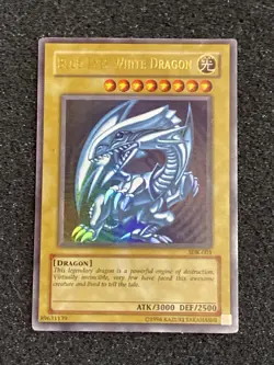 Yugioh Blue Eyes White Dragon SDK-001 1st Edition Ultra Rare Starter Deck Kaiba - Image 2