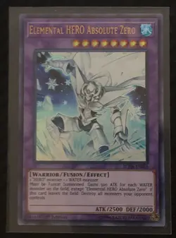 Yugioh Elemental HERO Absolute Zero BLHR-EN065 1st Edition - Image 1