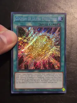 Yu-Gi-Oh! SECRET RARE HOLO CARD COCOON OF ULTRA EVOLUTION LDS1-EN073 1ST NM - Image 3