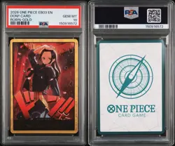 2026 ONE PIECE Nico Robin Gold Don!! EB03 EN PSA 10 - Image 3