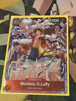 One Piece Day Dallas Monkey D. Luffy Promo ST10-006 - Image 1