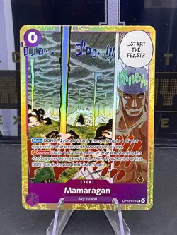 Mamaragan OP15-078 SR Event Adventure on Kami’s Island OP15-EB04 One Piece TCG - Image 1