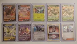 Pokemon TCG Foil Card Lot 10 Cards - SWSH Silver Tempest - Image 2