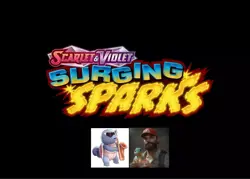 Surging Spark - Pick Your Own Card - Reverse Holo SV08 - Image 1