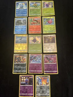 Pokemon TCG Rapid / Single / Fusion Strike Stamp Holo Lot - 14x Cards - Modern - Image 1