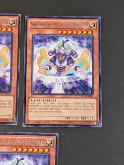 Yugioh TCG - 3x Shopina the Melodious Maestra - NECH-EN007 - NM/LP - 1st Edition - Image 5