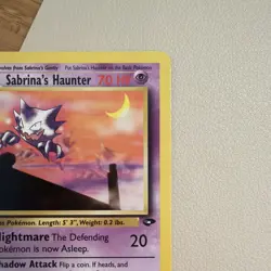 Sabrina's Haunter Gym Challenge 055/132 LP Pokemon Card - Image 4