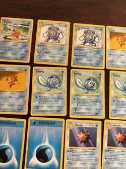 VINTAGE SHADOWLESS Pokemon Base Set Collection - Lot of 28 Cards - WATER TYPE - Image 5