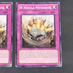Yugioh TCG - 2x W Nebula Meteorite - EXVC-EN080 - 1st Ed - LP/NM - Common 2011 - Image 4