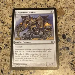 Arcbound Crusher DARKSTEEL MTG TCG CARD LP - Image 1
