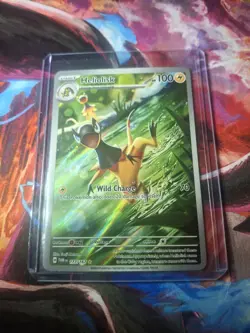 Pokemon TCG Heliolisk Twilight Masquerade Illustration Card #177/167 - Image 1