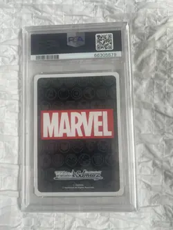 2021 Weiss Schwarz MARVEL Iron Man Armor #MAR/S89-066 PSA 9 'SWEET CARD' - Image 2