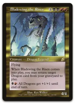 Bladewing the Risen #136 (LP) Scourge SCG Magic MTG - Image 1