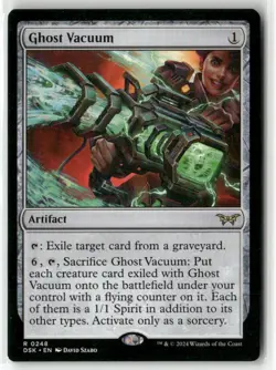 Ghost Vacuum Normal R Duskmourn: House of Horror 248 NM - Image 1