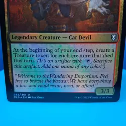 Mahadi, Emporium Master Commander Legends: Battle for Baldur's Gate Foil - Image 2