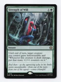 Strength of Will 0118 (R) MTG Marvel's Spider-Man (SPM) - Image 1