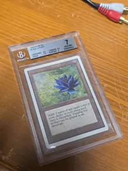 (1993) Unlimited Black Lotus BGS 7 MTG Graded By BECKETT - Image 1
