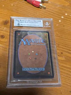 (1993) Unlimited Black Lotus BGS 7 MTG Graded By BECKETT - Image 2