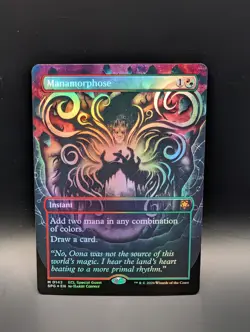 MTG - Manamorphose - FOIL BORDERLESS - Instant - ECL SPG #142 - Mythic - Image 1