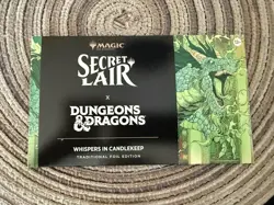 WHISPERS IN CANDLEKEEP FOIL SEALED / MTG Secret Lair x Dungeons & Dragons® - Image 1