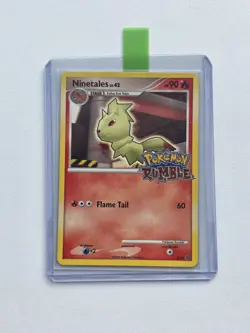 Pokemon TCG Ninetales LV. 42 3/16 Rumble Promo Card 2009 - Image 2