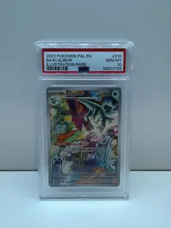 Pokemon Baxcalibur Paldea Evolved Illustration Rare #210 PSA 10 Gem Mint - Image 1
