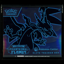 Phantasmal Flames Pokemon Center Exclusive ETB Elite Trainer Box With Acrylic - Image 1