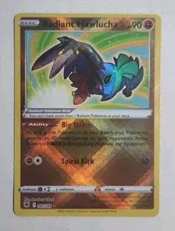 Radiant Hawlucha -HOLO Radiant Rare-NM Astral Radiance 2022 081/189 Pokemon TCG - Image 1
