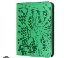 pokemon Laser Engraved 9 Pocket Top Loader Perfect World Binder Made To Order - Image 1