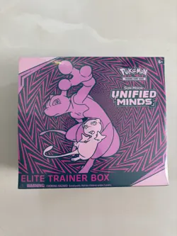 Pokemon TCG Sun & Moon Unified Minds Elite Trainer Box ETB Factory Sealed New - Image 1